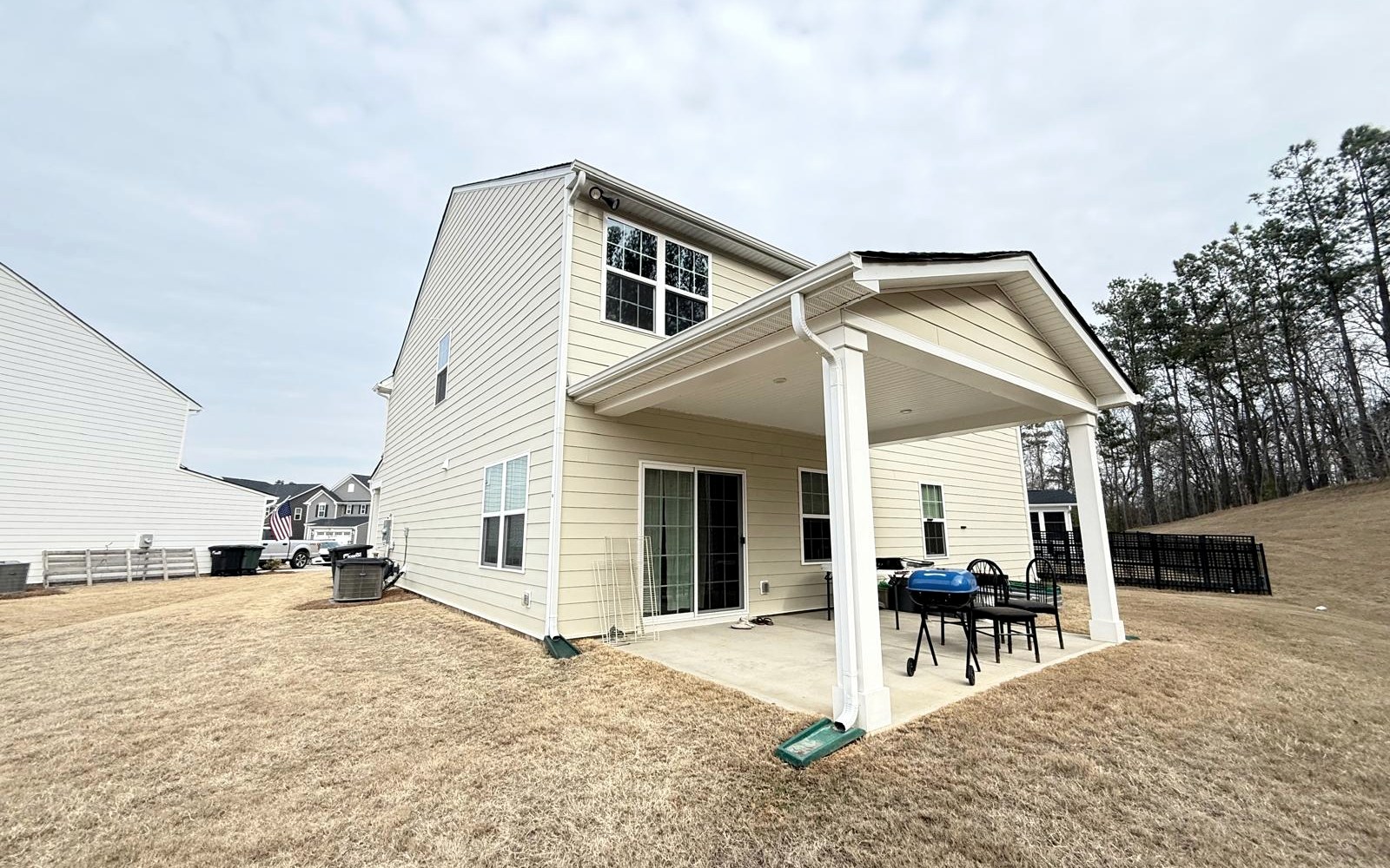 Covered patio
