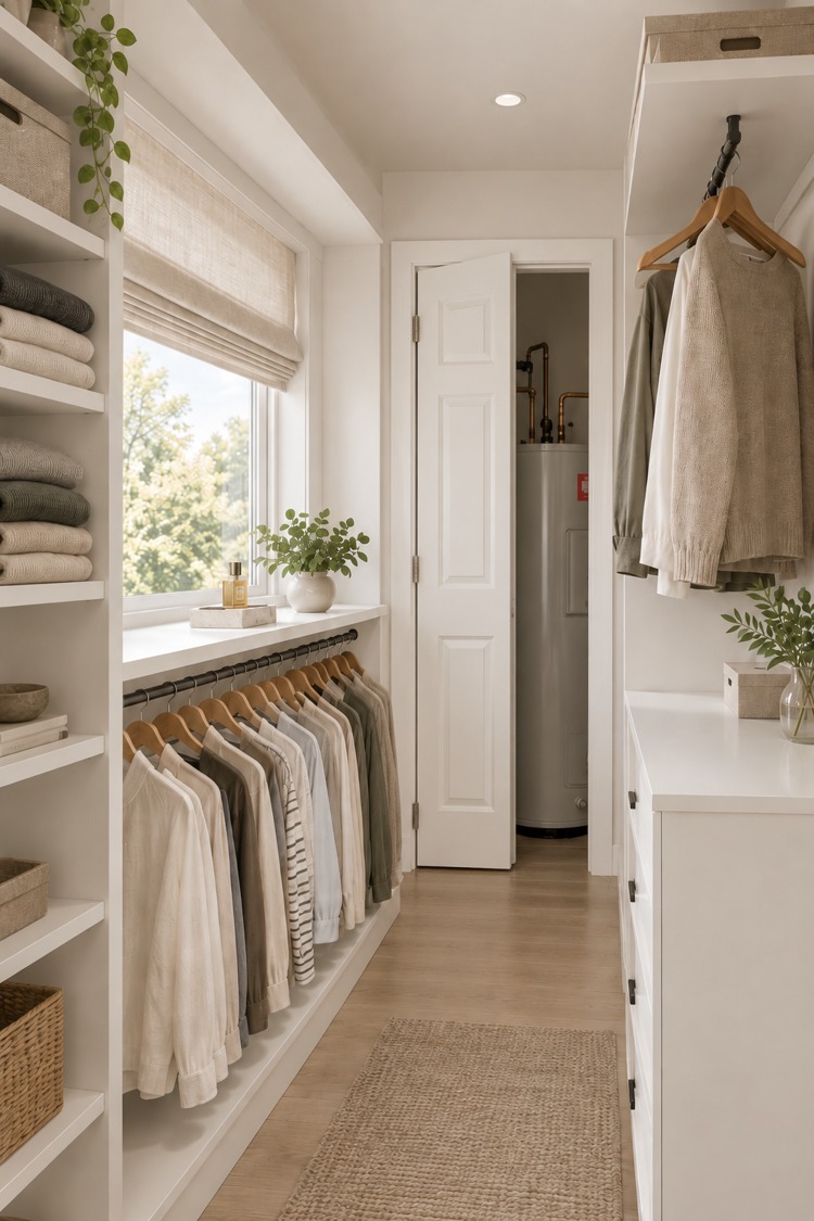 Custom closet design view